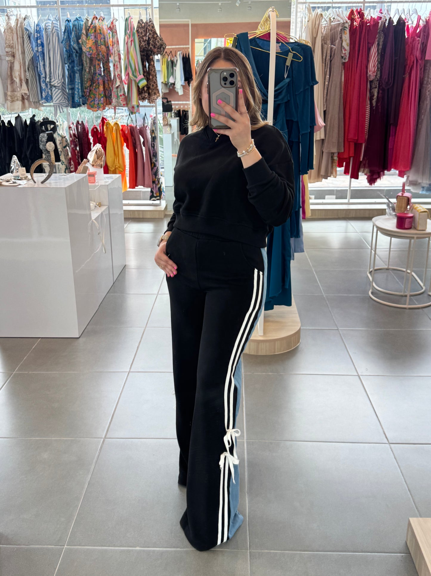 Cotton Denim Comfy Set