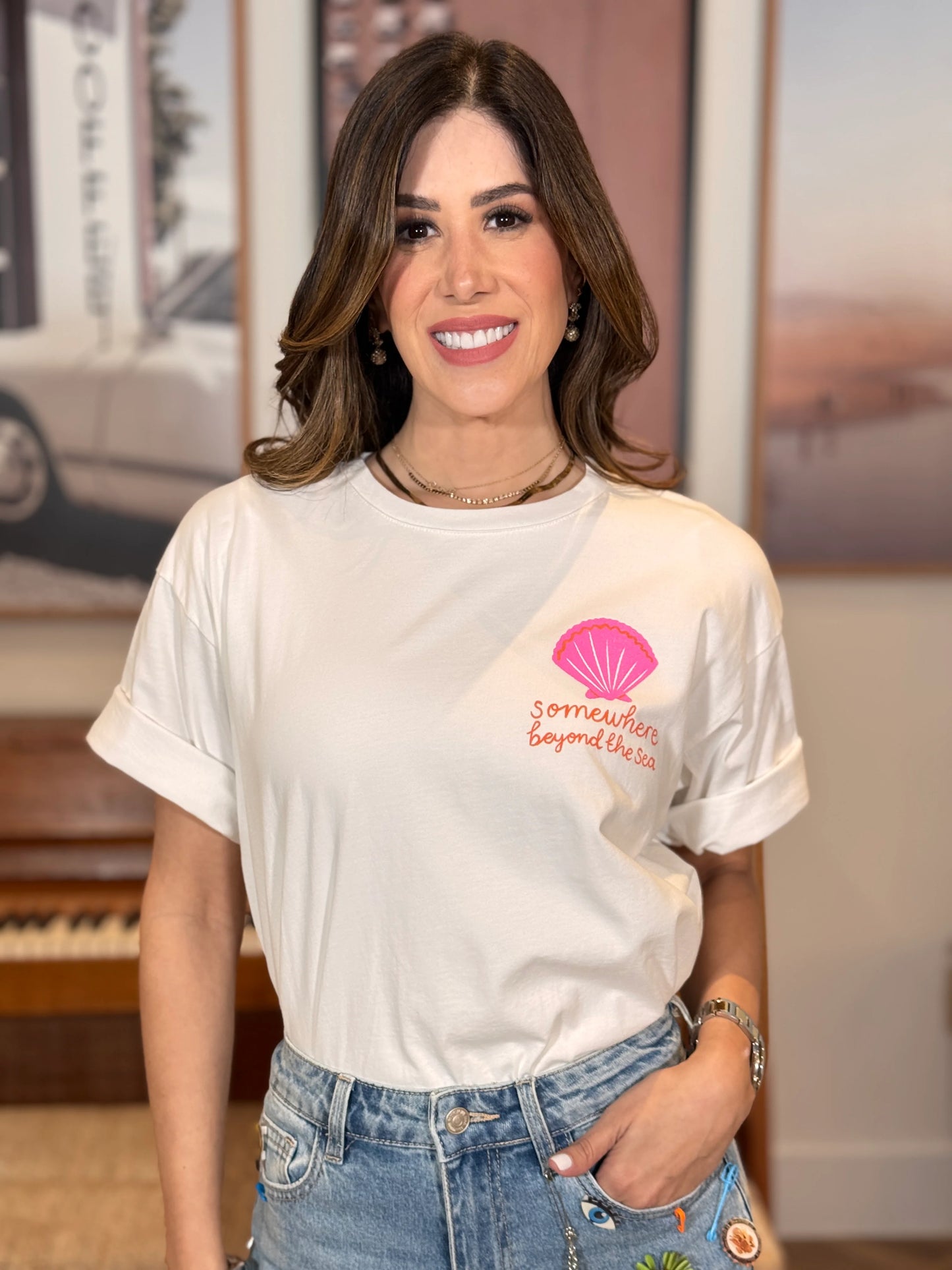 White T-shirt