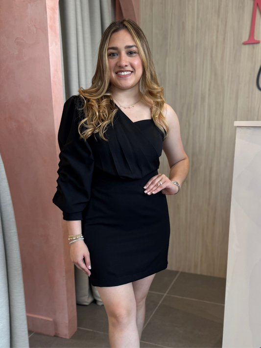 Gina Black Dress