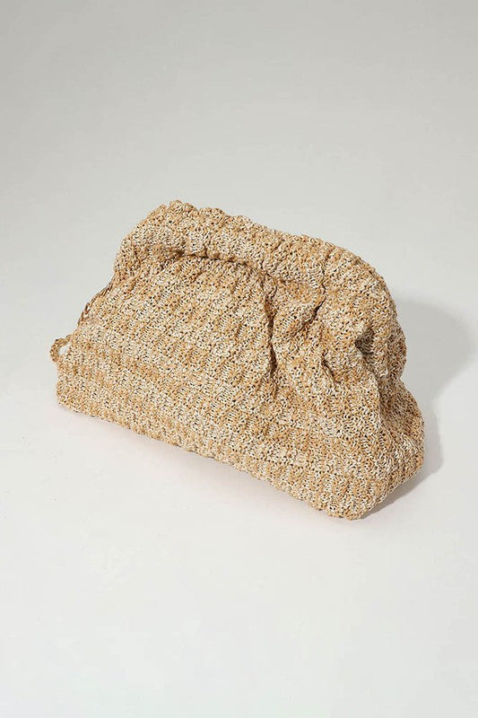 Beige Slouchy Pouch Crossbody Bag - 21 nov