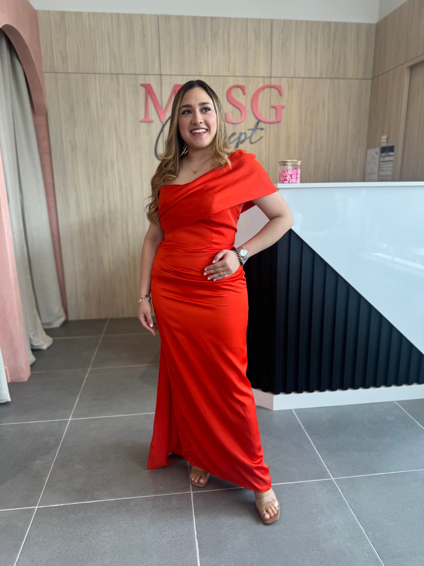 Vestido Francia Naranja