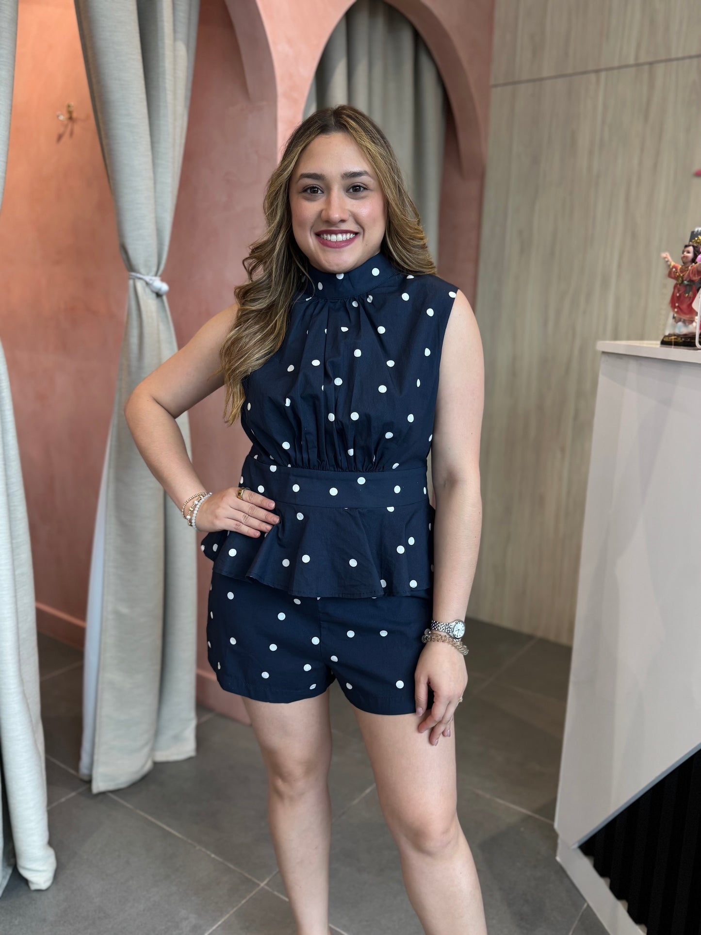 Polka Dot Short Set