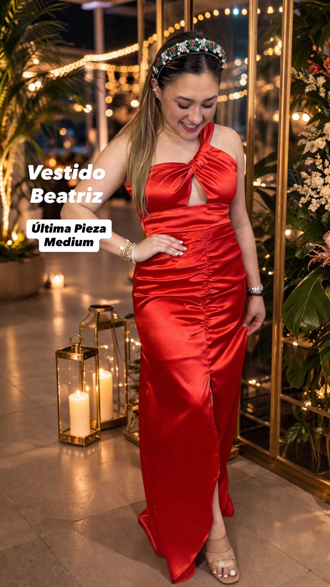 Vestido Beatriz Terracota