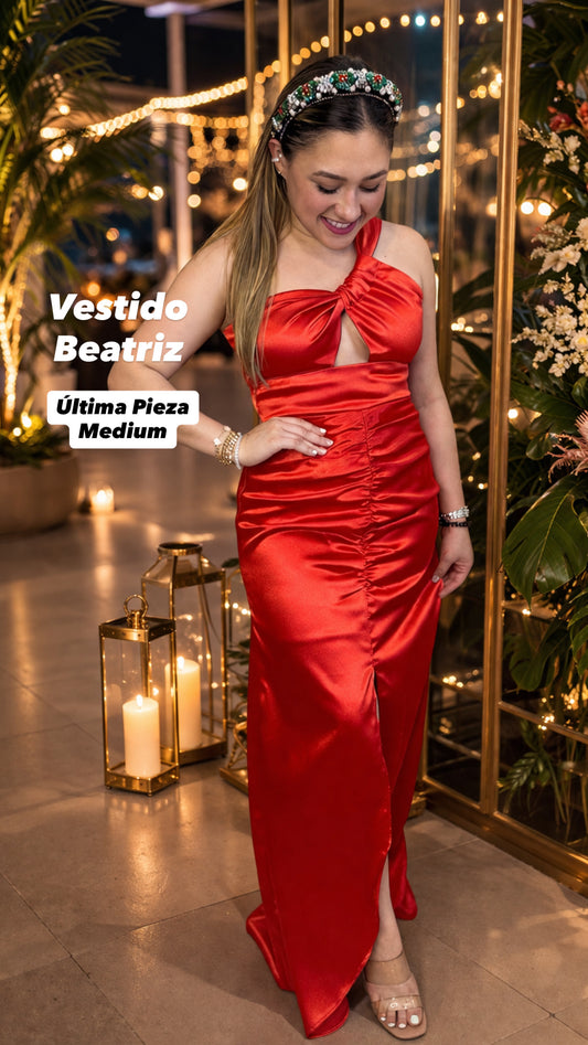 Vestido Beatriz Terracota