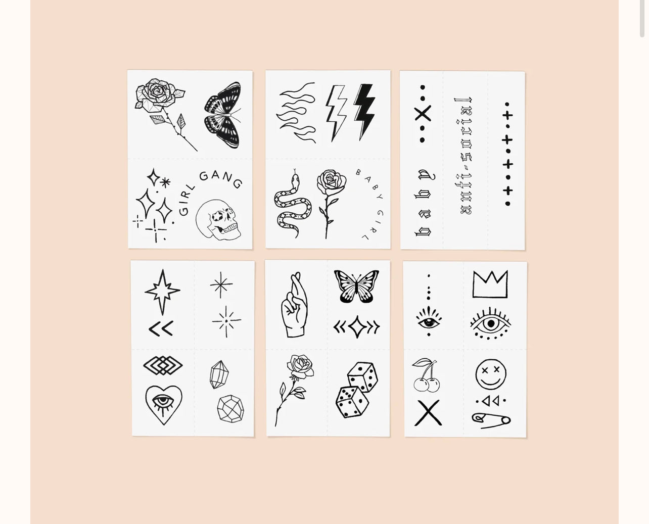 Bad Babe / Temporary Tattoos