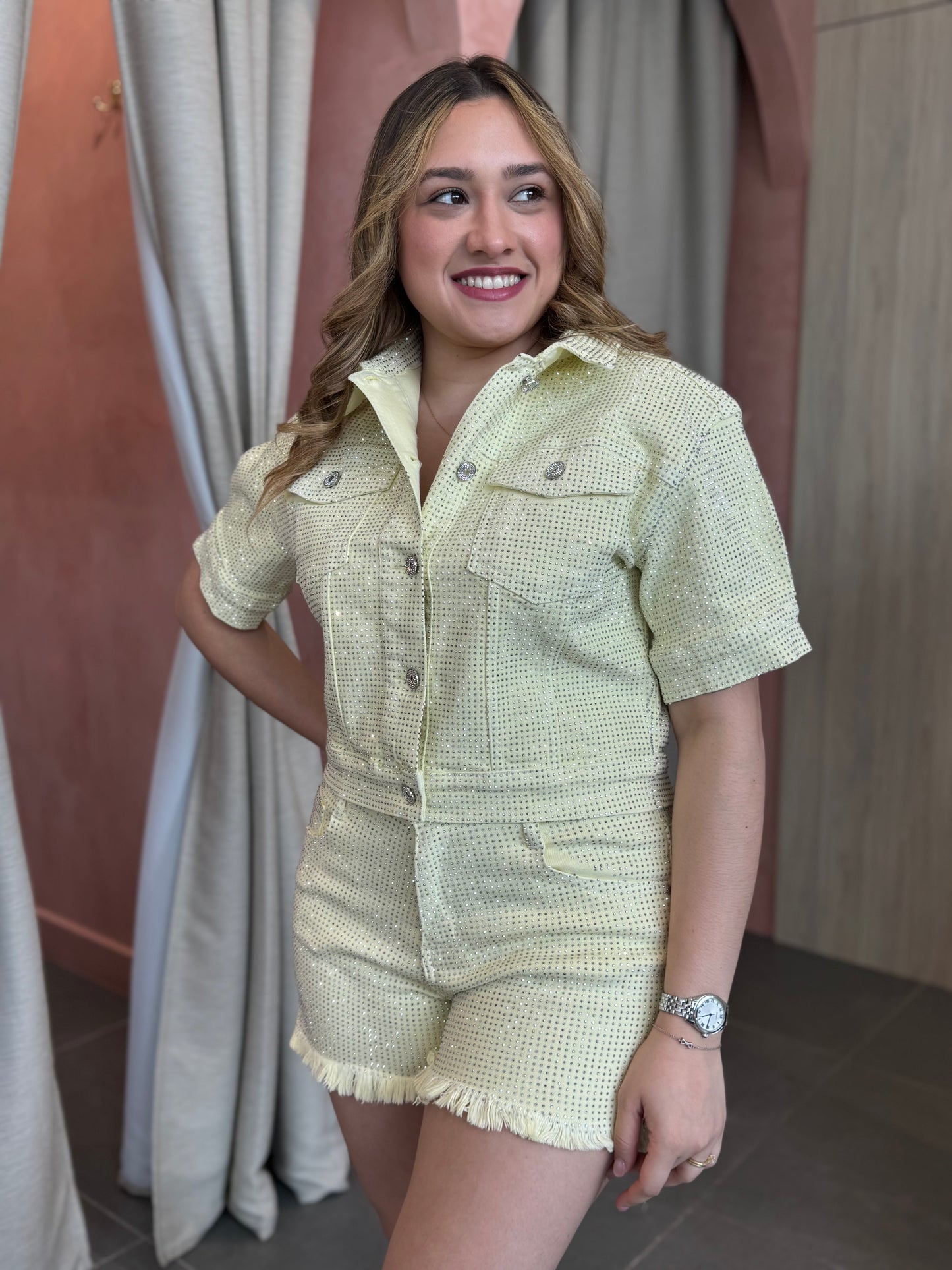 Sasha Butter Yellow Set
