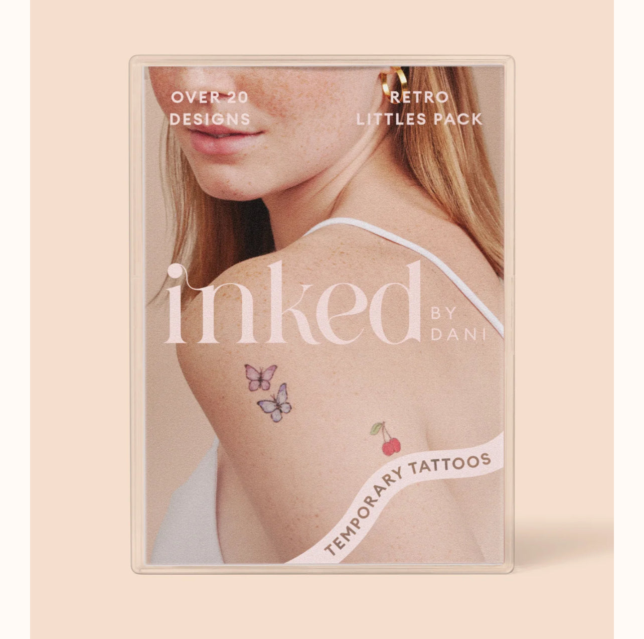 Retro little Pack / Temporary Tattoos