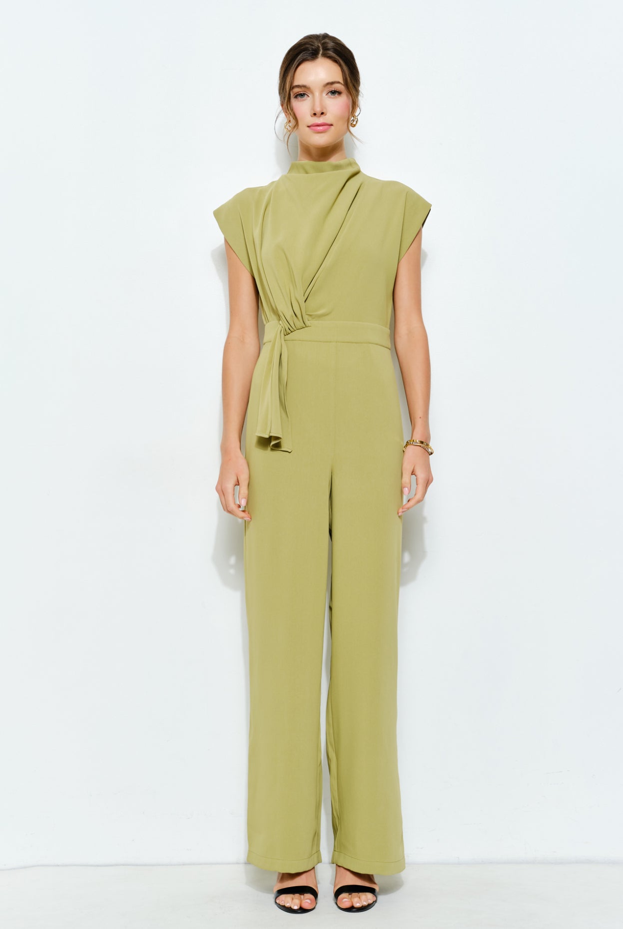 Karol Avocado Jumpsuit