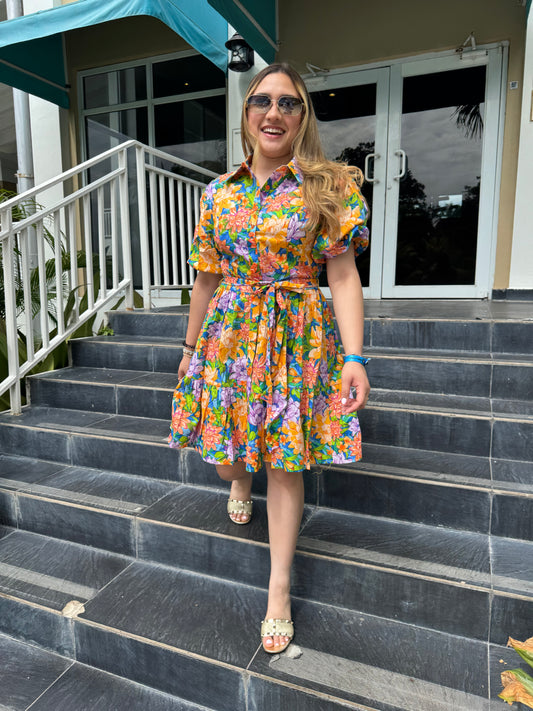 Floral Mini Dress