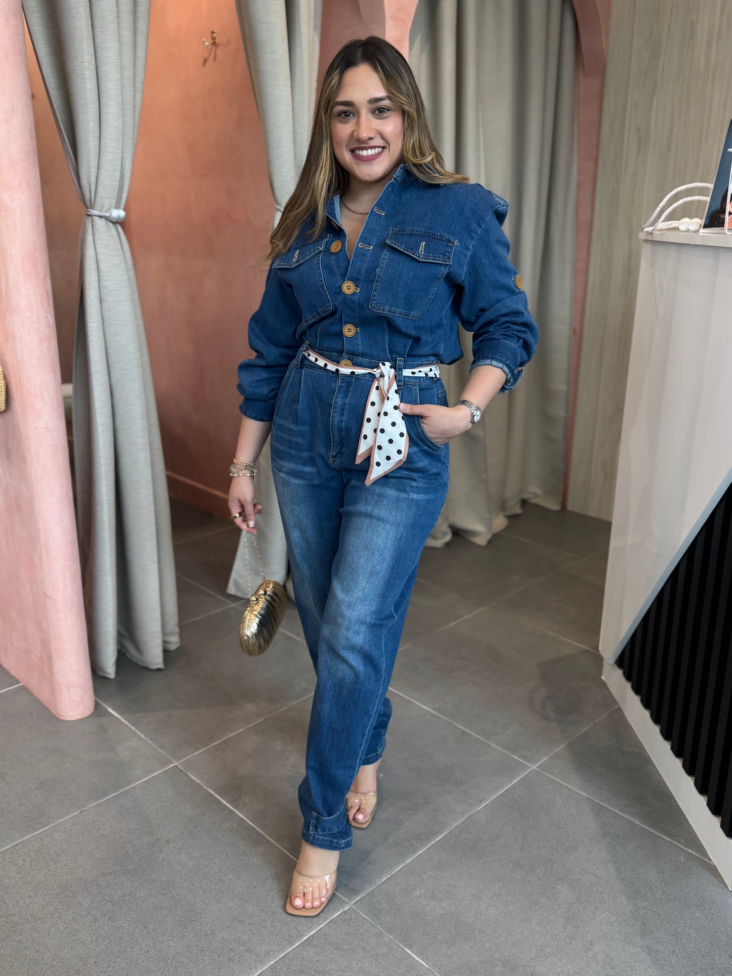 Denim Jumpsuit