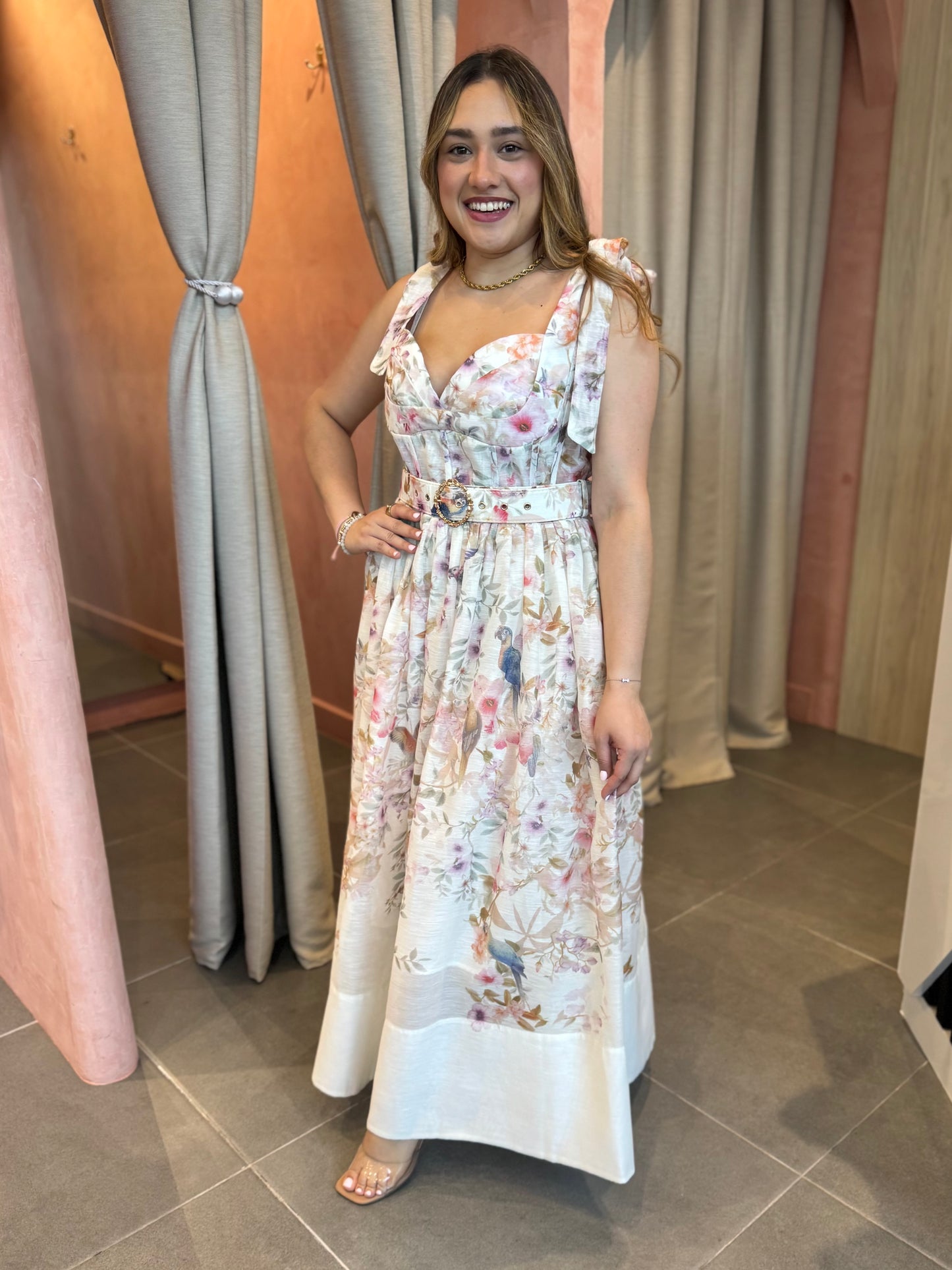 Floral Midi Dress
