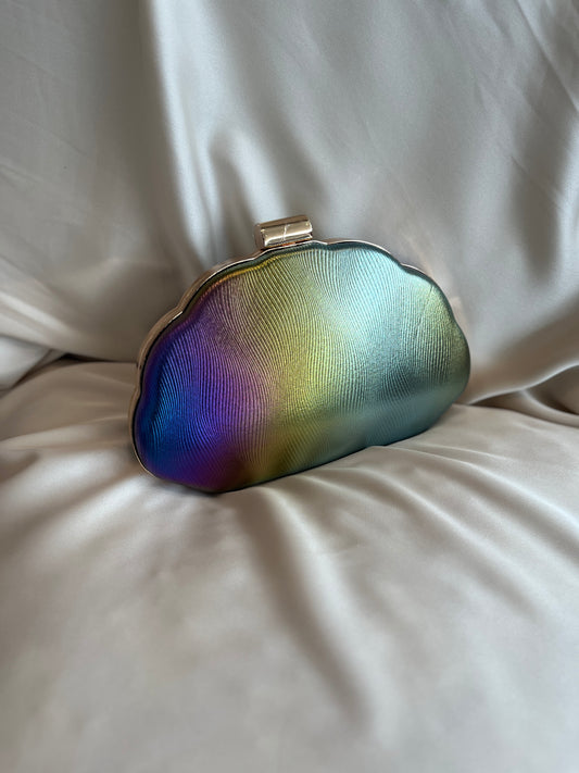 Bolso Forma Concha Tornasol