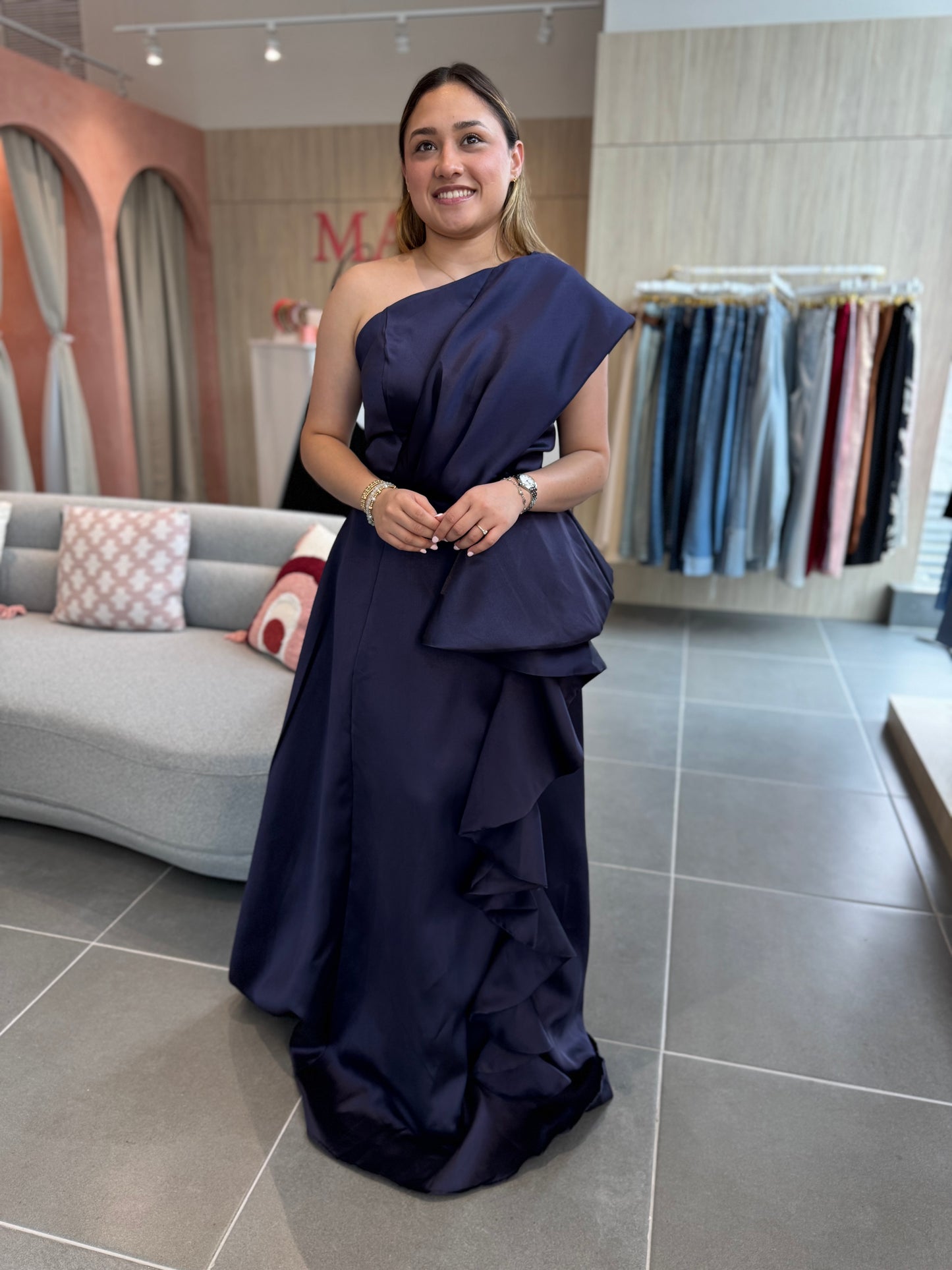 Liz Blue Maxi Dress