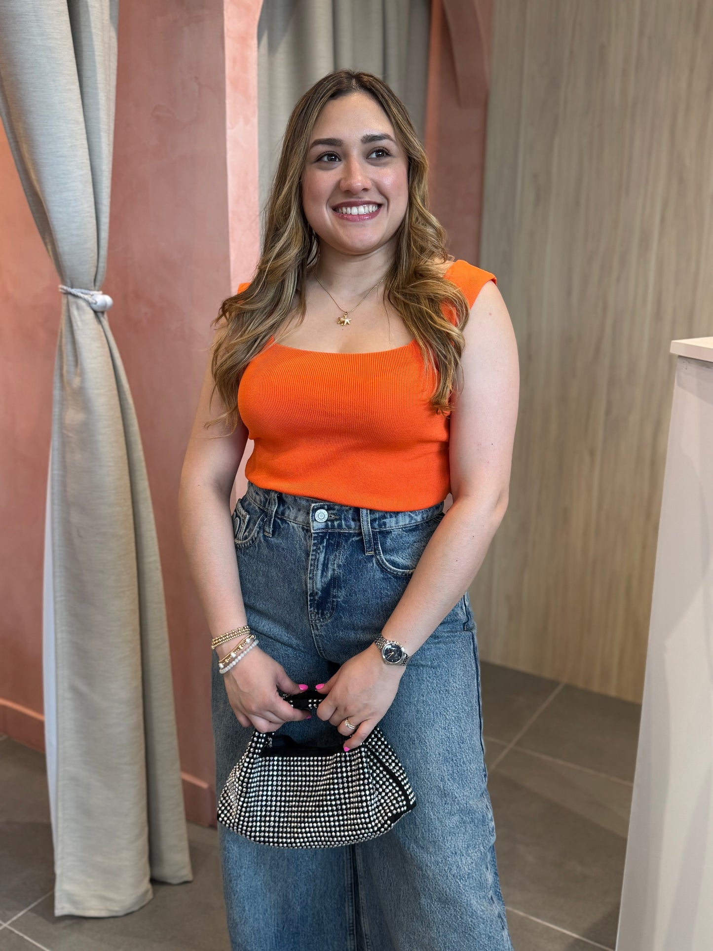 Bolso Negro con brillos