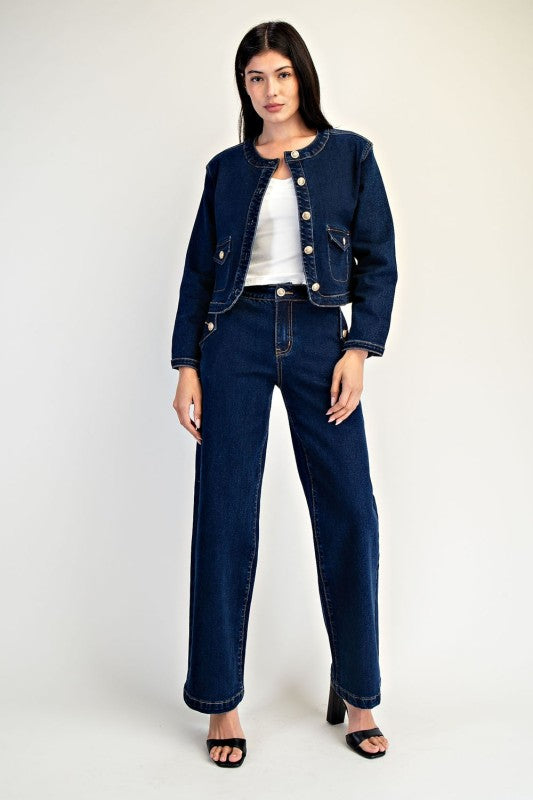 Miley Denim Set