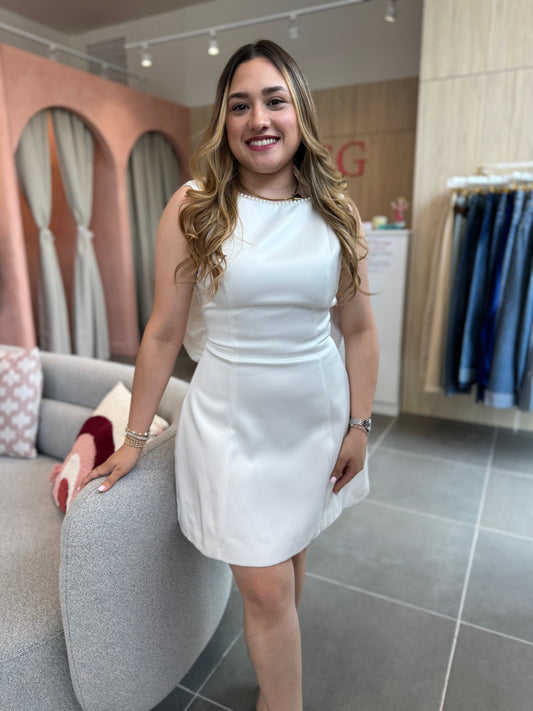 Carla White Mini Dress