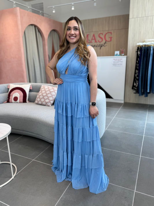 Vestido Abril Baby Blue