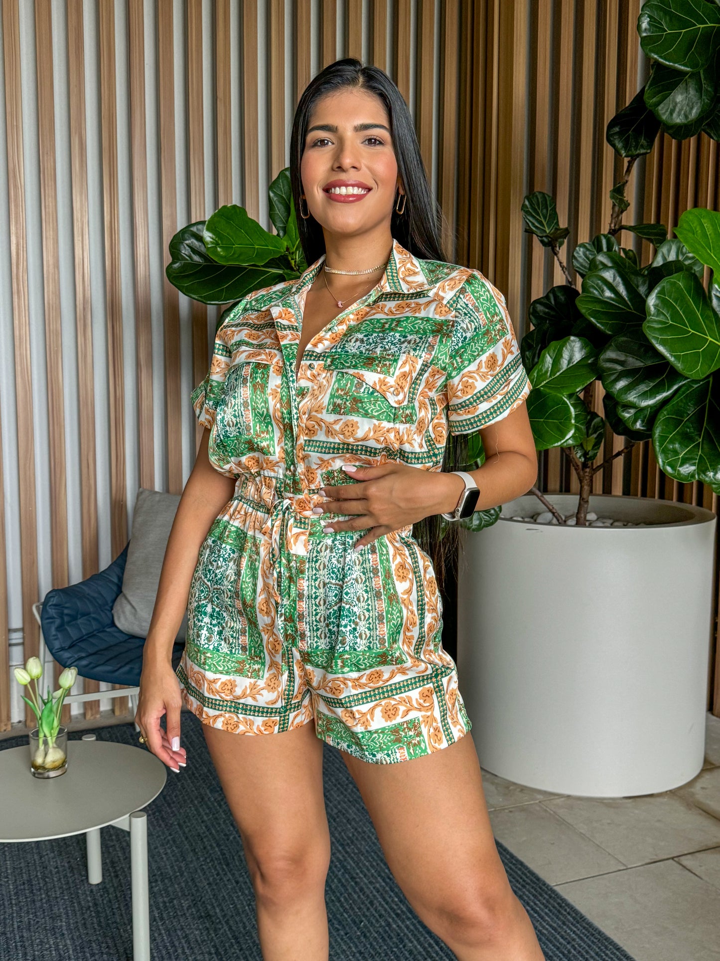 Green Romper