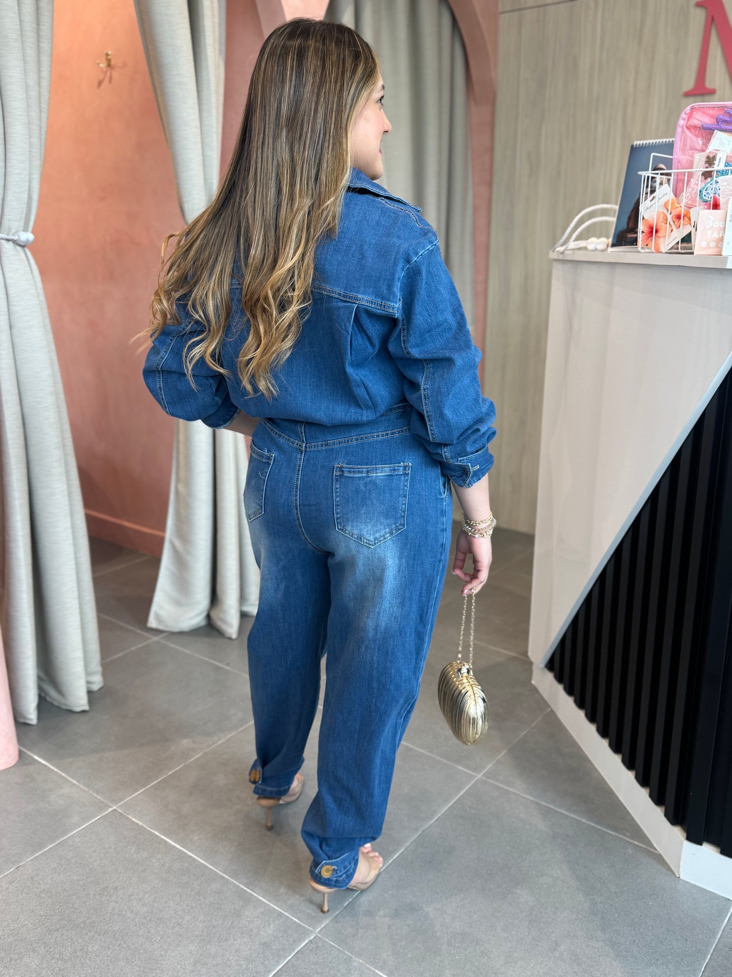 Denim Jumpsuit