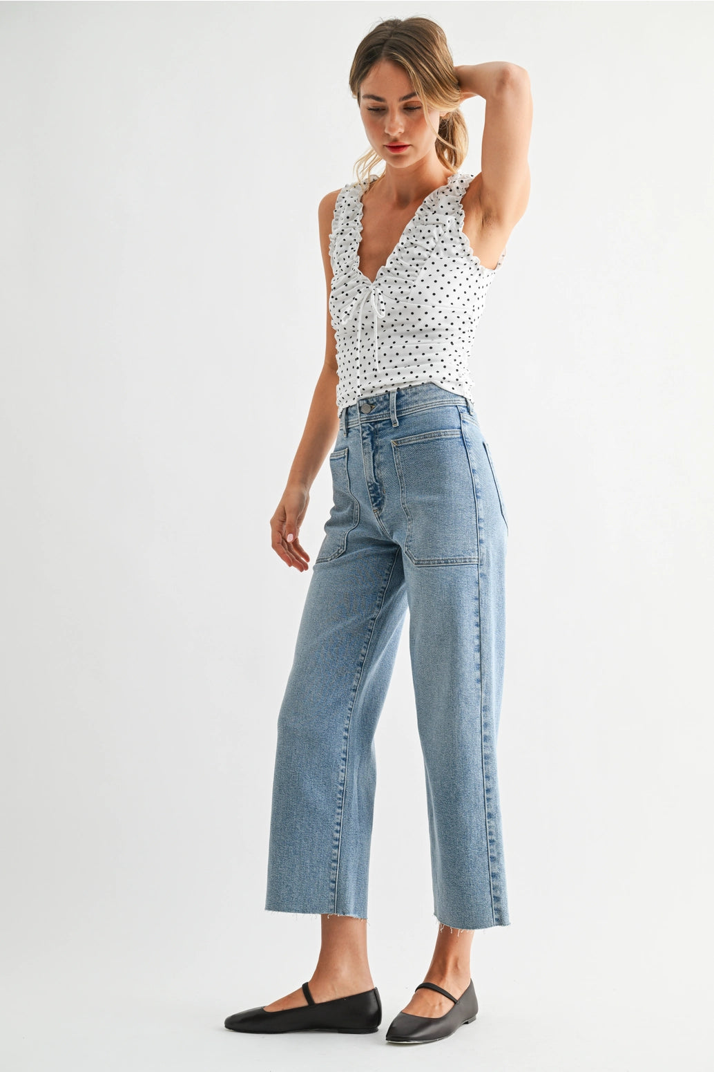 Light Denim Wide Leg - 30 Oct