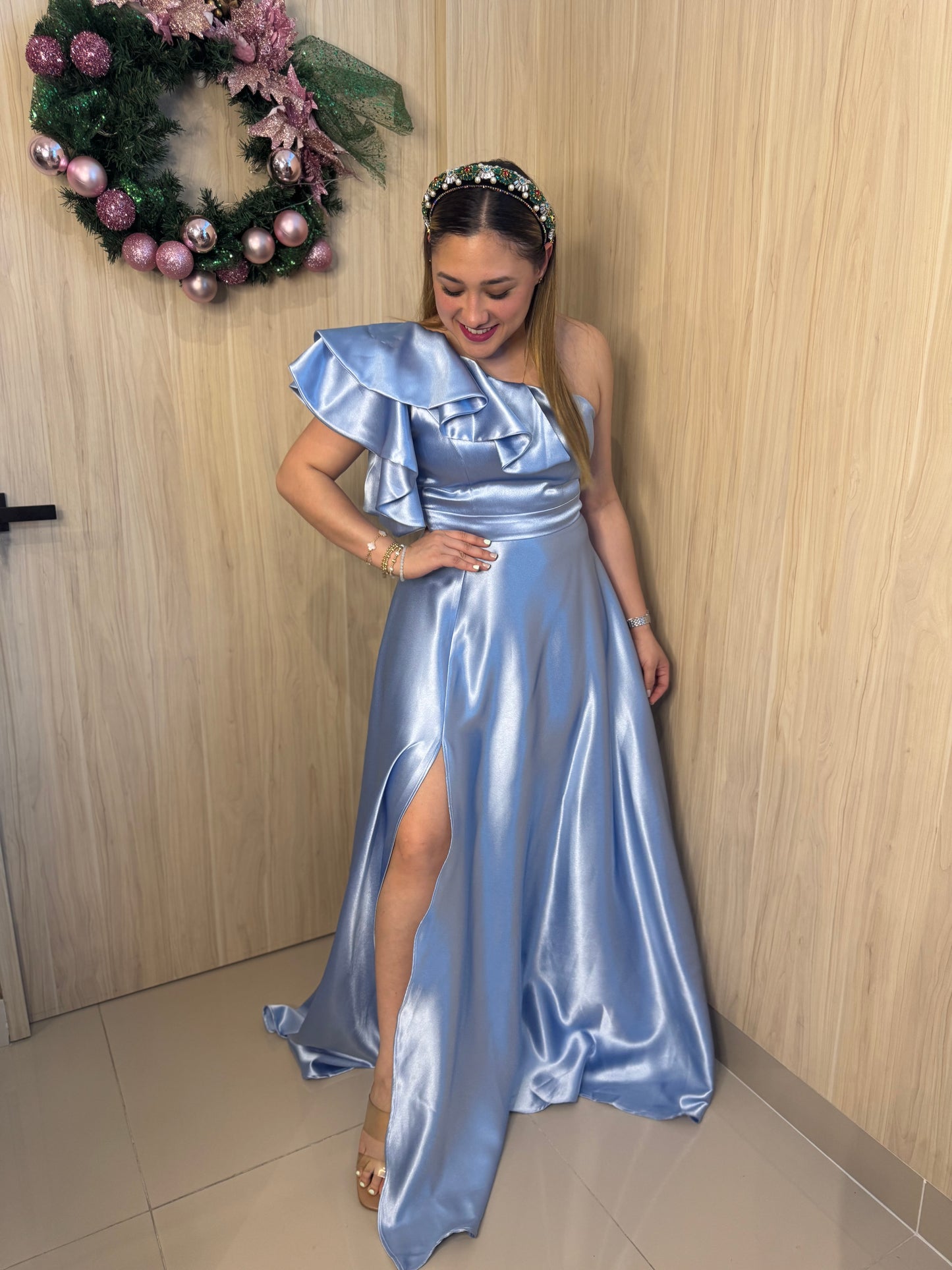 Vestido Salomé Baby Blue