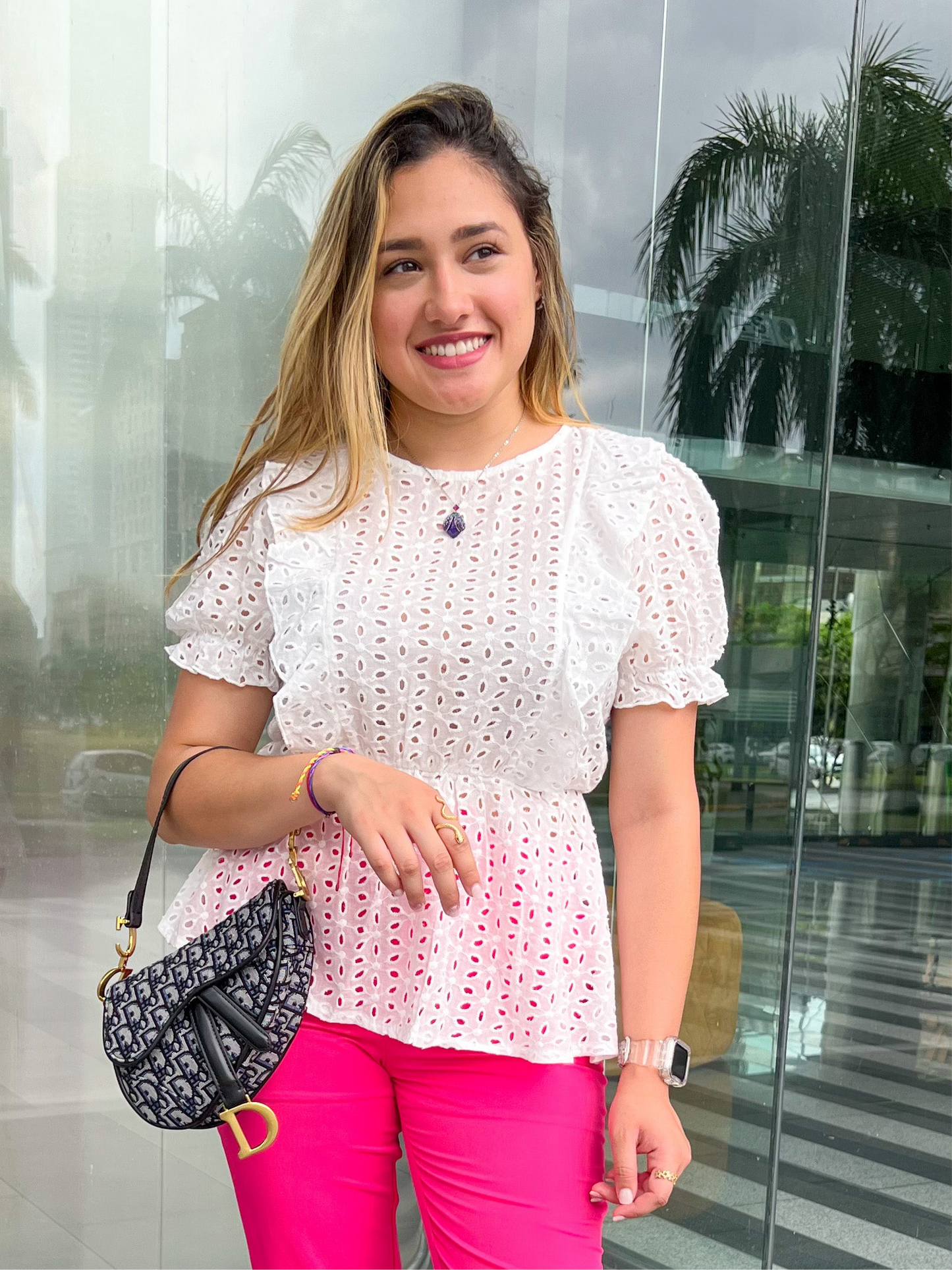 Blusa Ojalillo Blanco