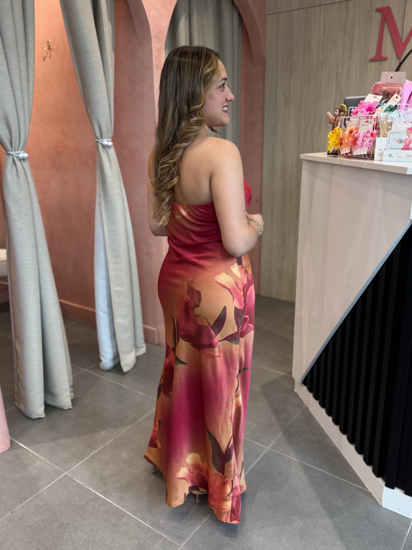 Sunset Garden Maxi Dress