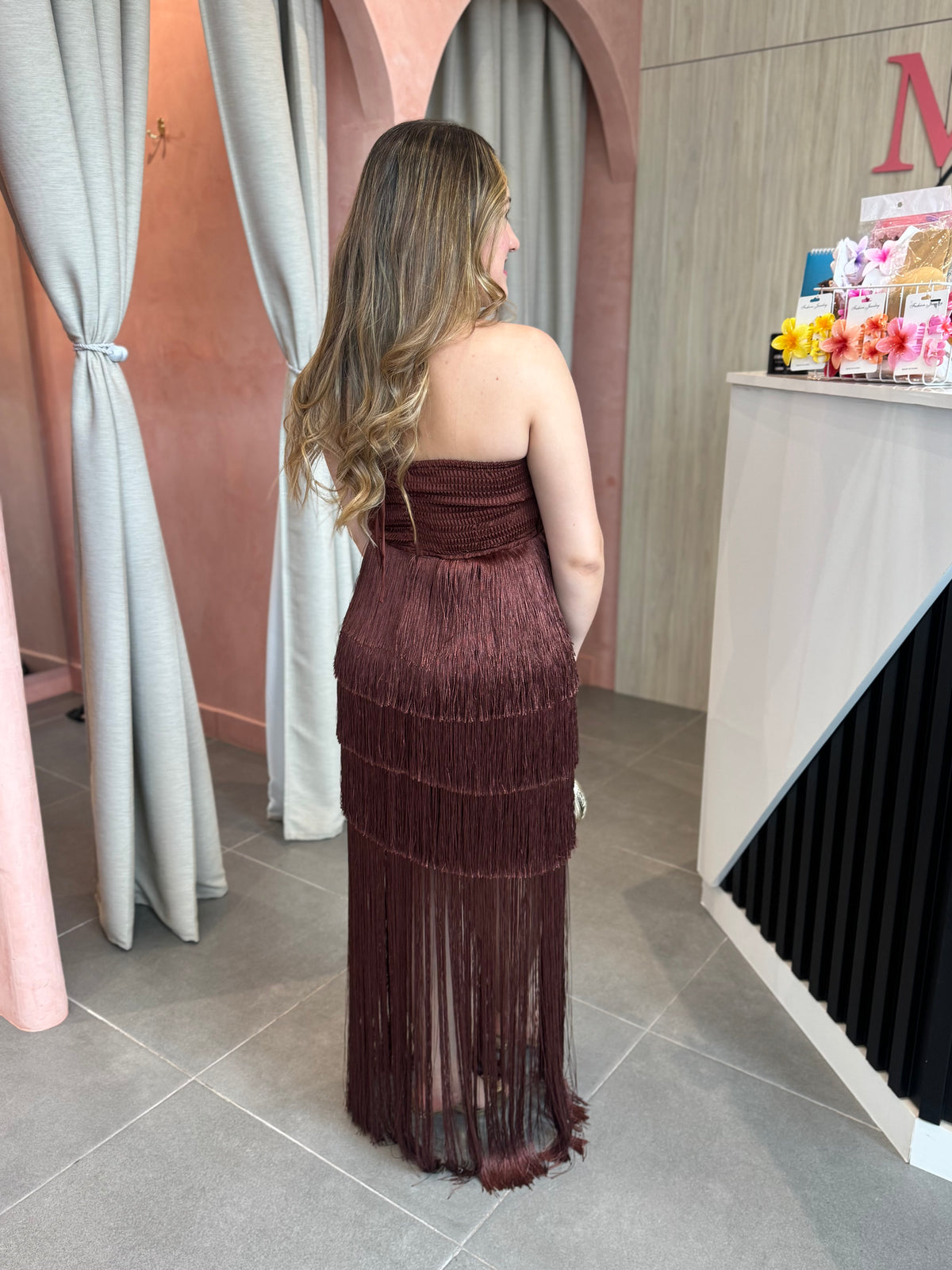 Maylin Choco Maxi Dress