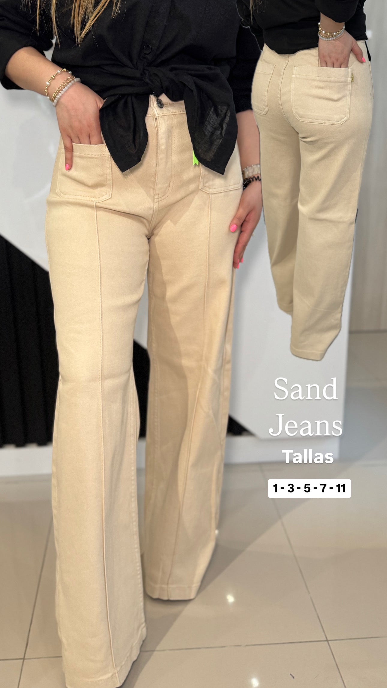 Sand Jeans