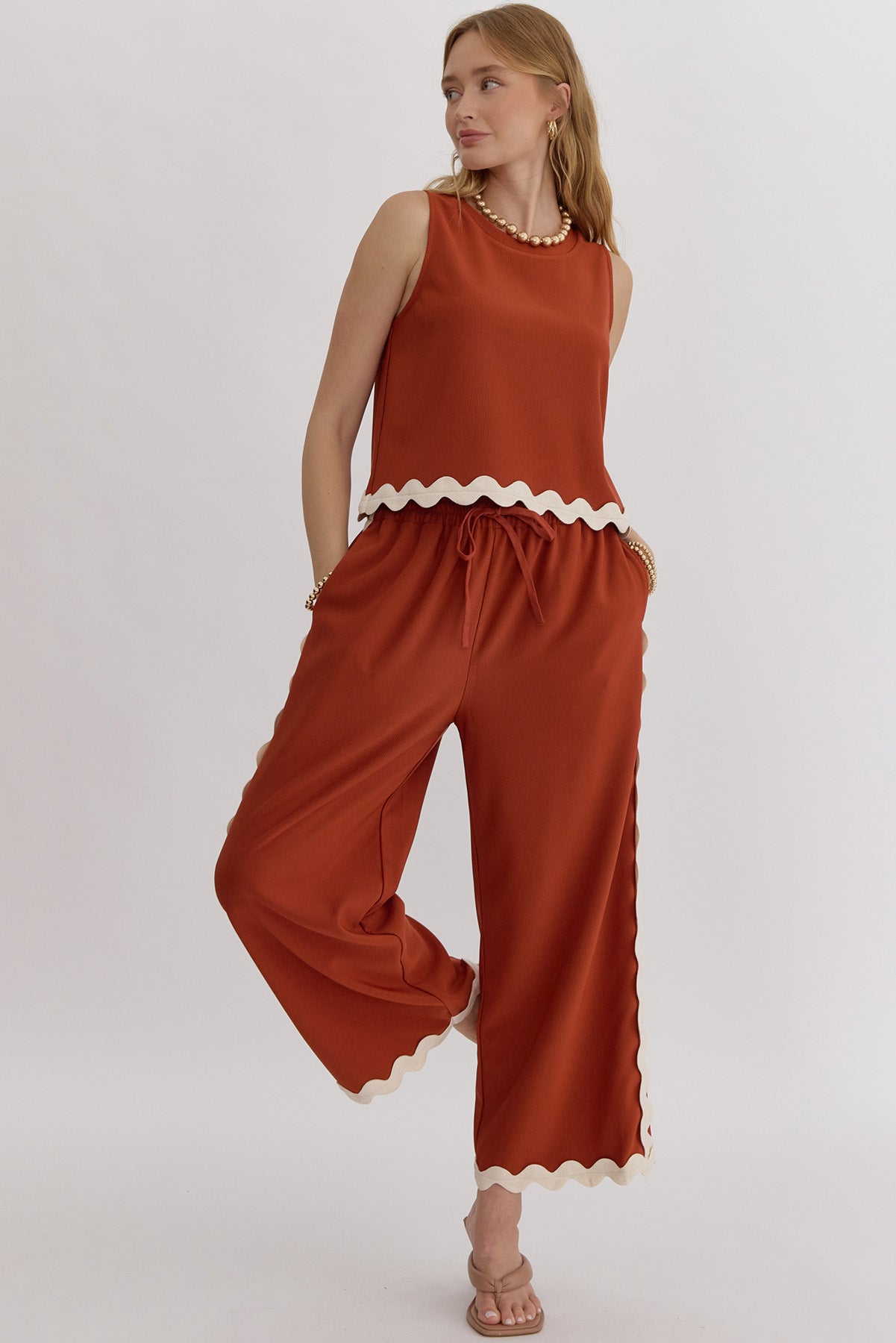 Rust Comfy Set