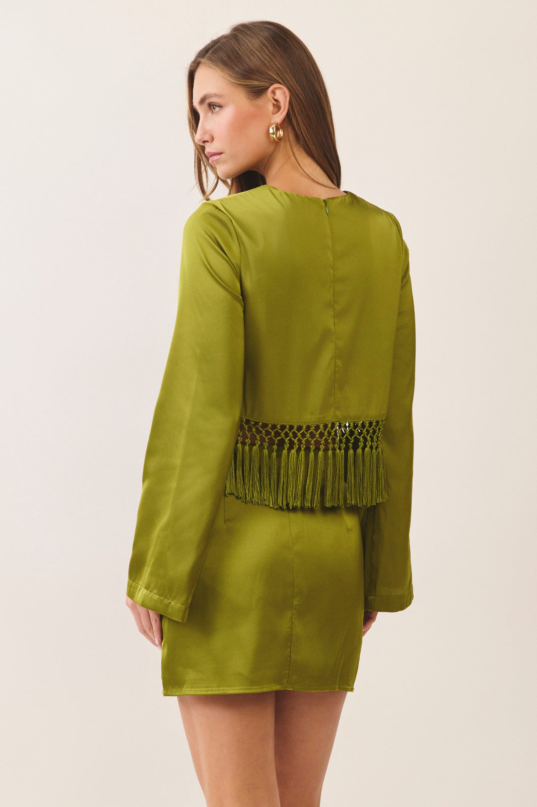 Olive Fringe Set - 30 Oct