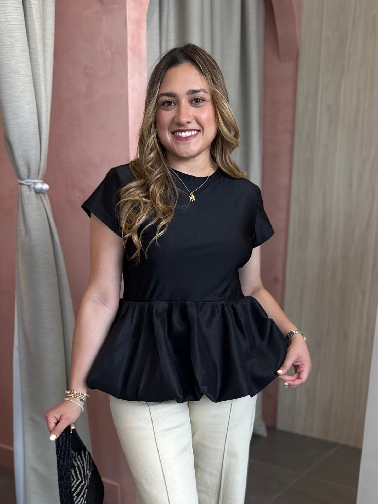Blusa Fania Negro