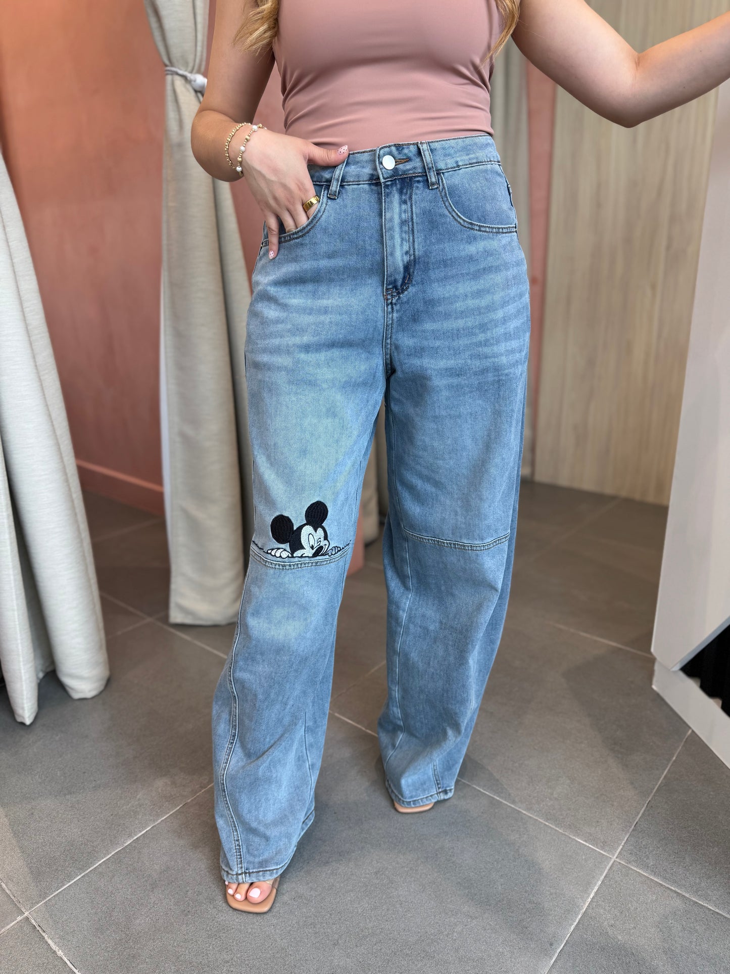Magic Icon Jeans Mickey