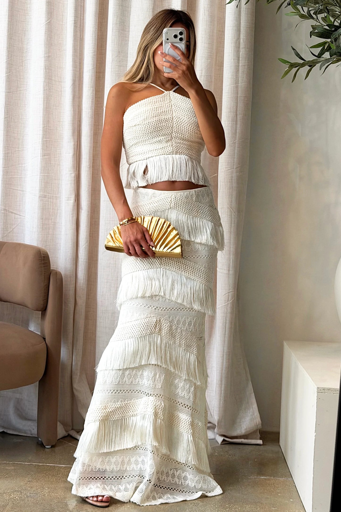 Diana Ivory Skirt Set - 21 Ago