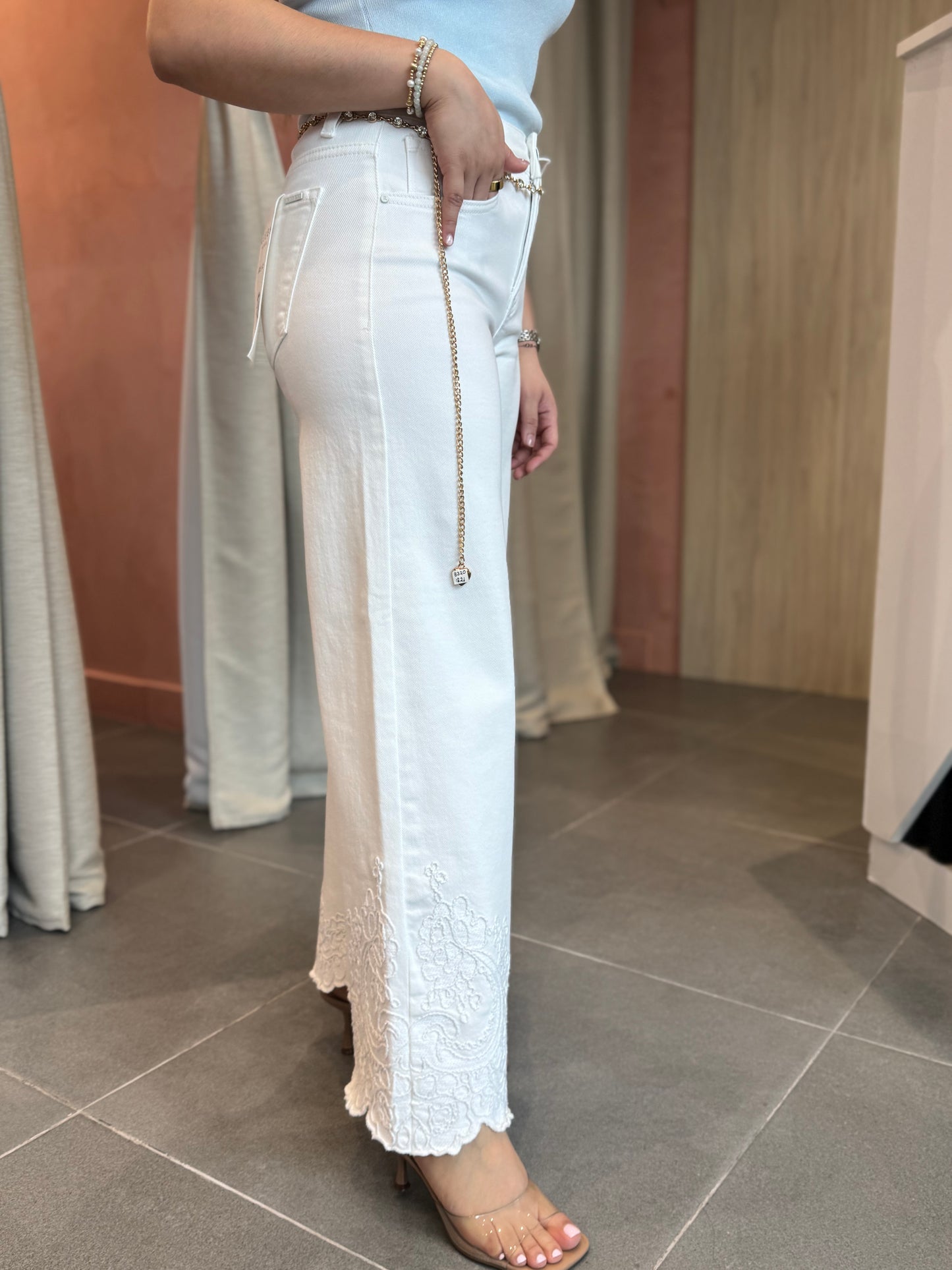 White Jeans
