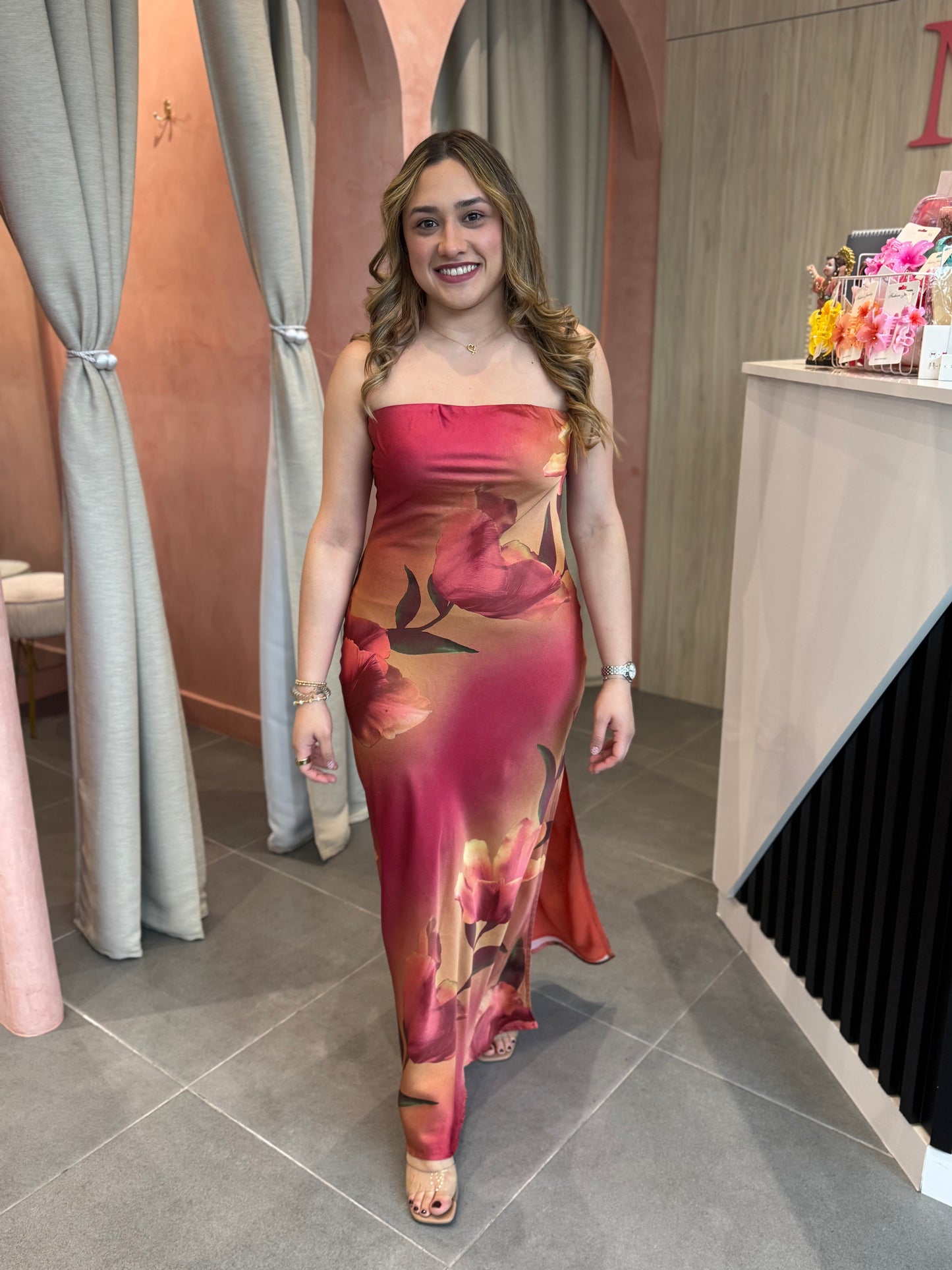 Sunset Garden Maxi Dress