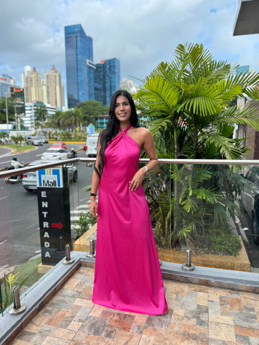 Vestido Maxi Barichara Fucsia