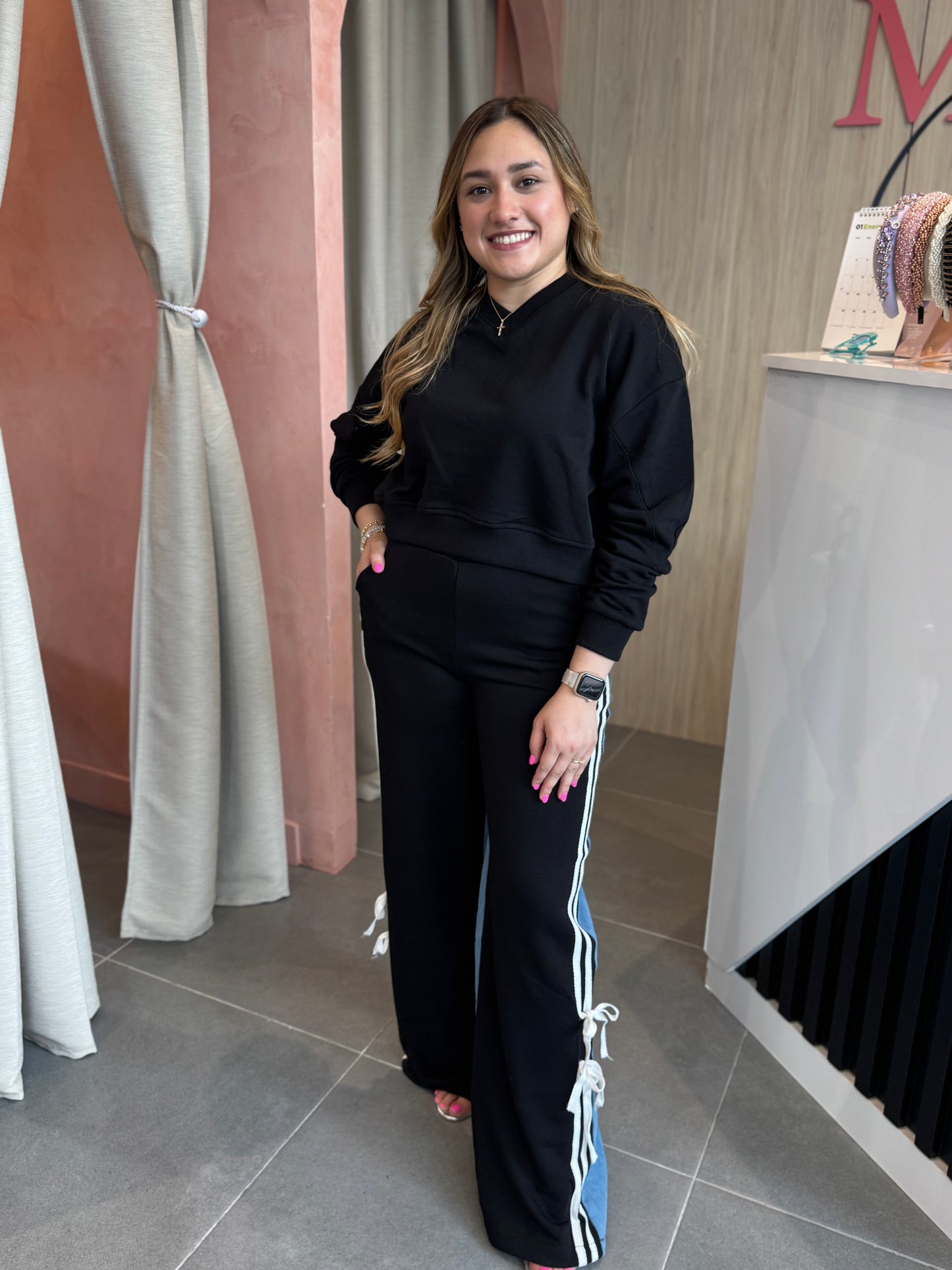 Cotton Denim Comfy Set