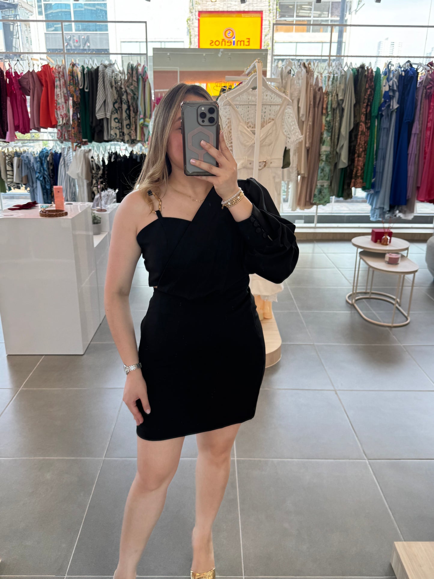 Gina Black Dress