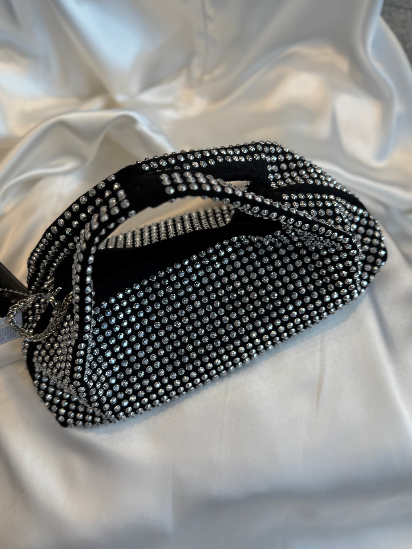 Bolso Negro con brillos