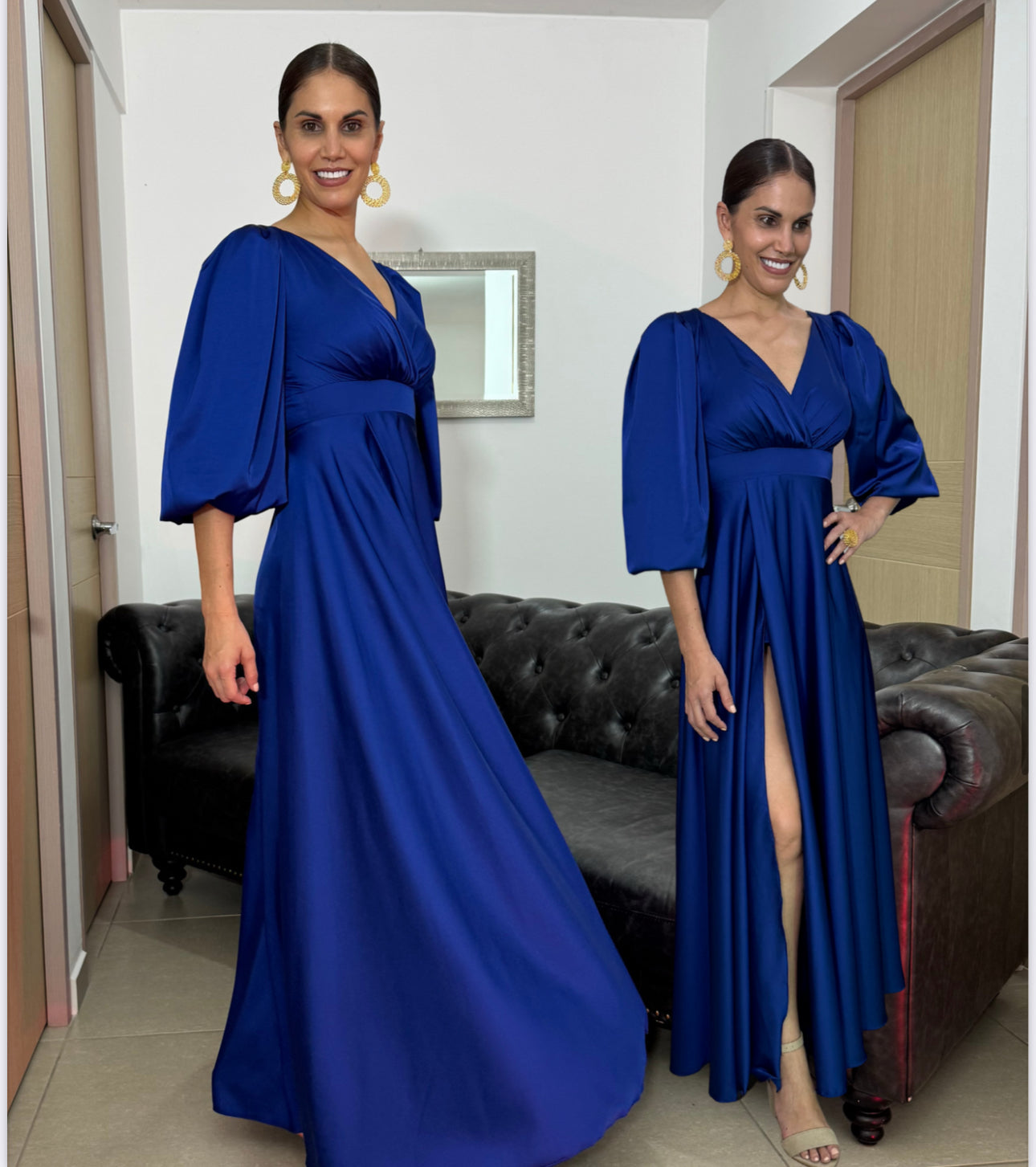 Vestido Ana Azul