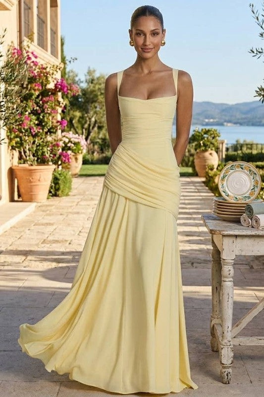 Aleja Bt Yellow Maxi Dress - 28 Ago