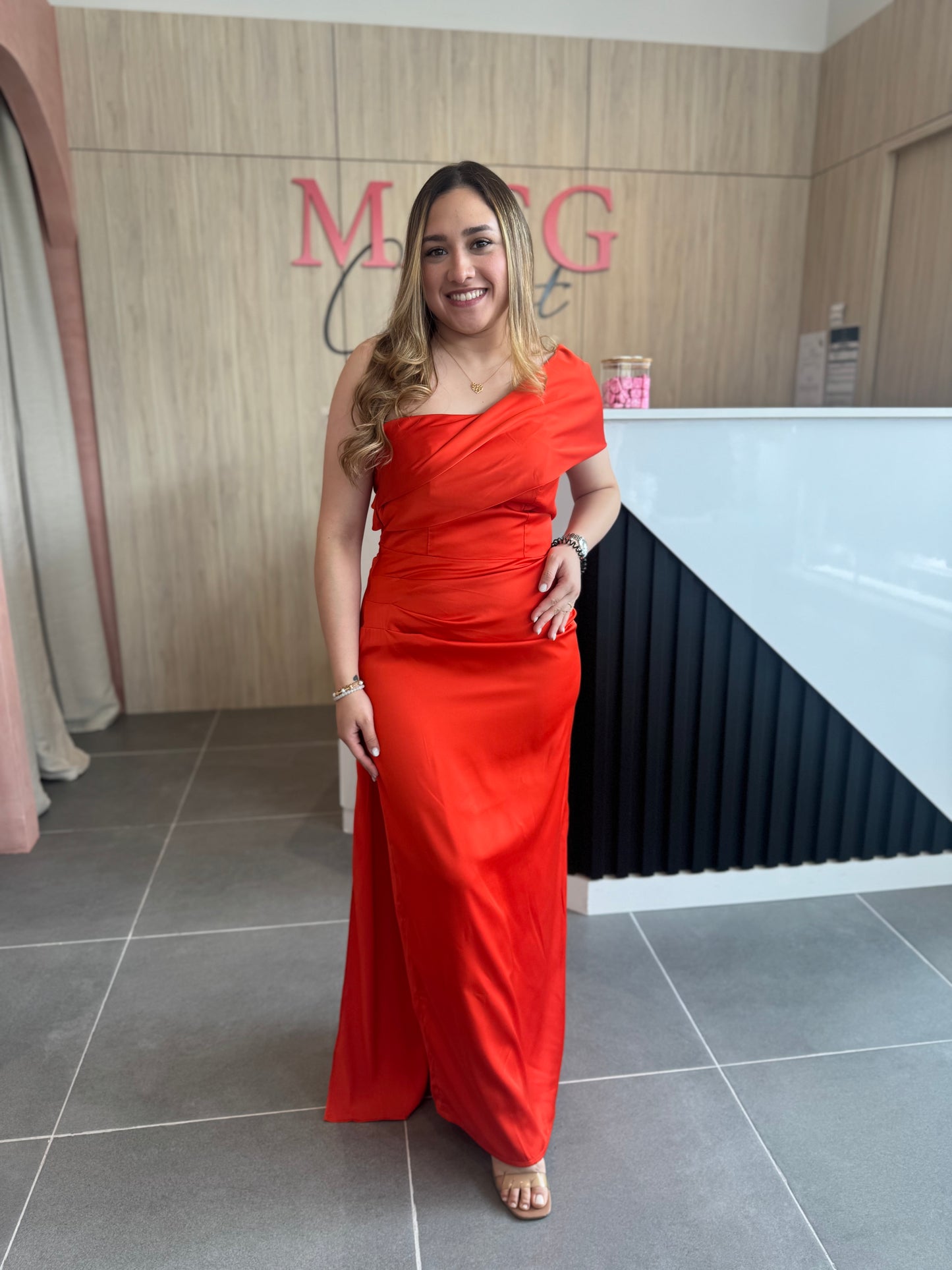 Vestido Francia Naranja