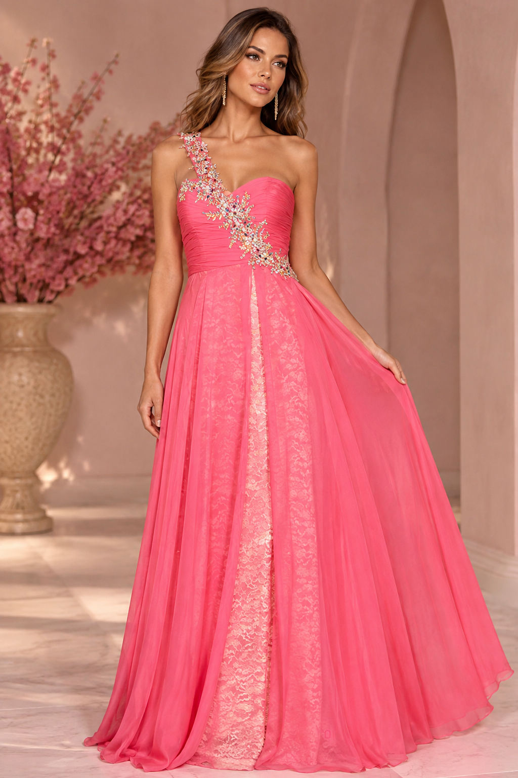Maxi Vestido con brillos