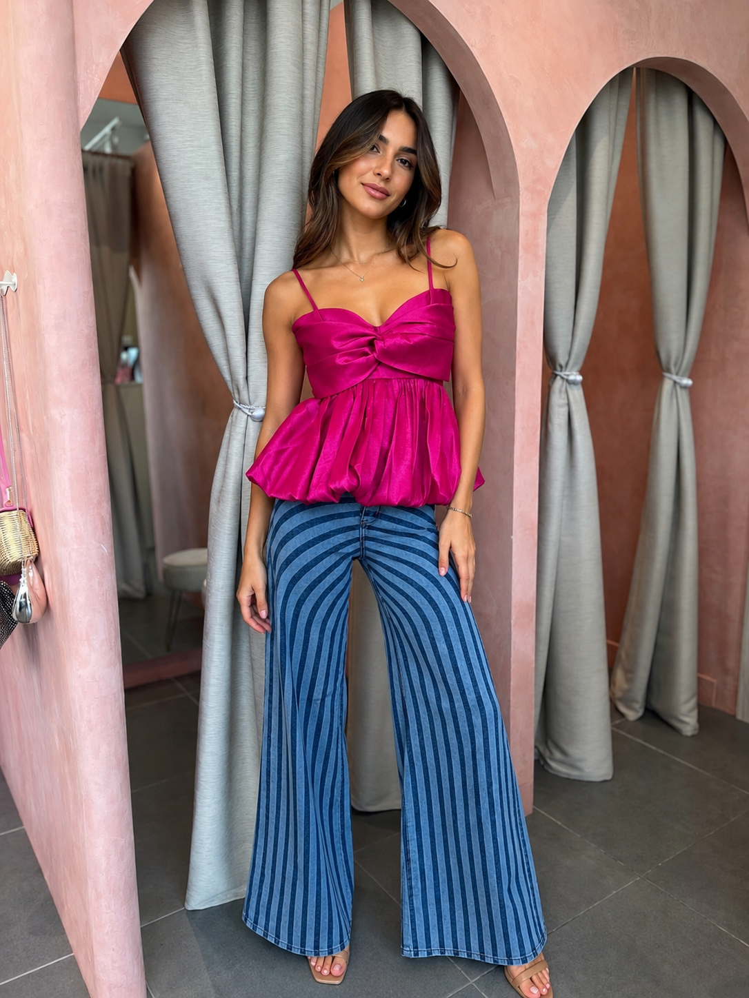 Blusa Noelia Fucsia