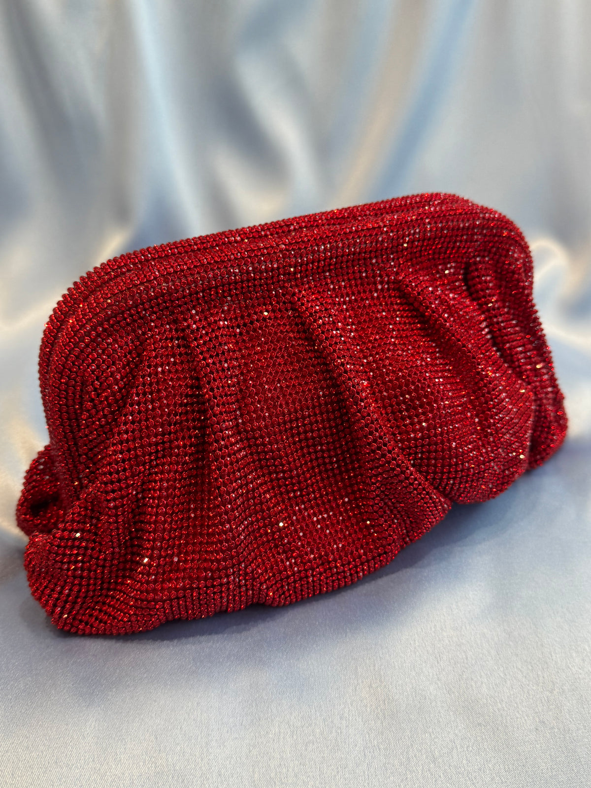 Red Crystal Clutch