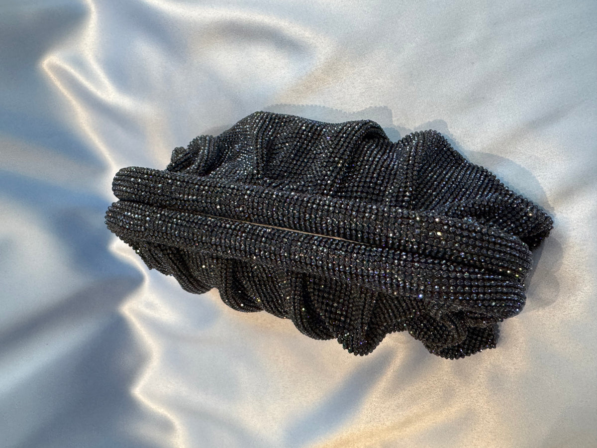 Navy Crystal Bag