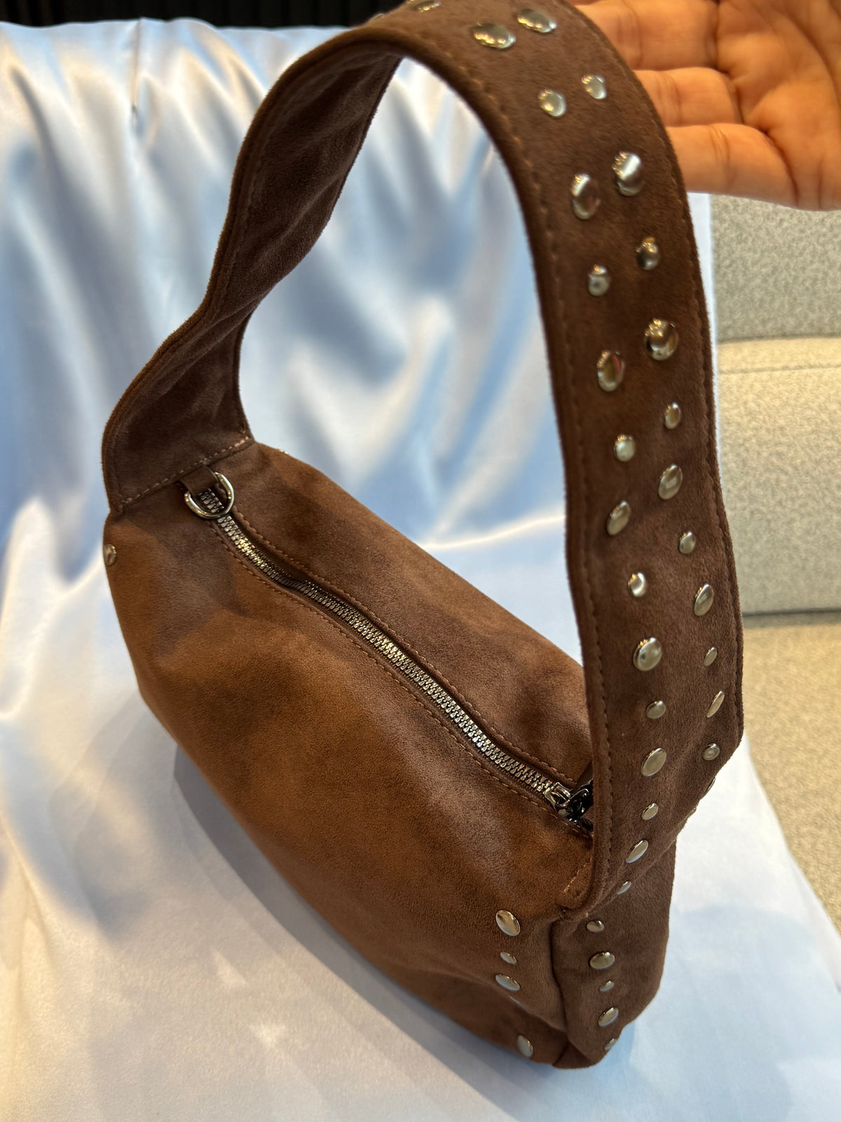 Chocolate Mini Aria Bag